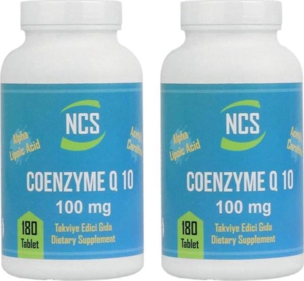 Ncs Coenzyme Q-10 100 Mg 180 Tablet X 2 Adet - Image 1