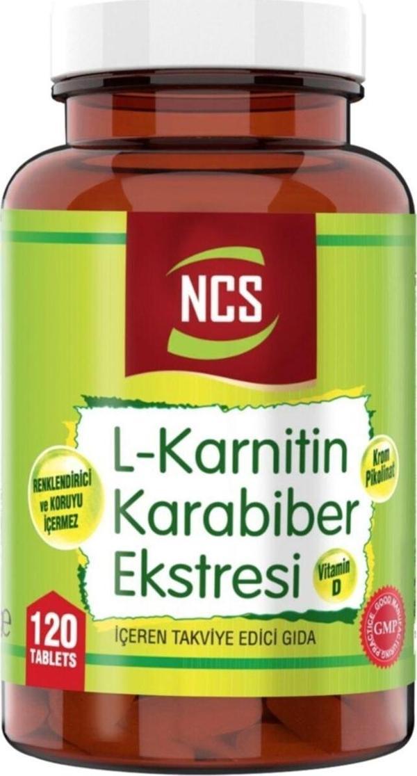 Ncs Karabiber Extreli L- Carnitine 120 Tablet - Image 1