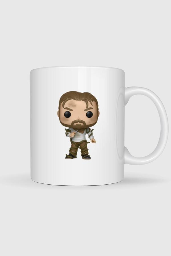  Onbir Şef Hopper Funko Stranger Things Tasarımlı Kupa Bardak - Image 1