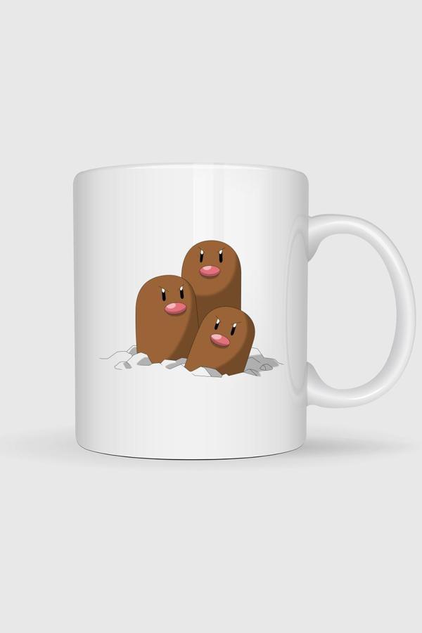  Dugtrio Baskılı Kupa Bardak - Image 1