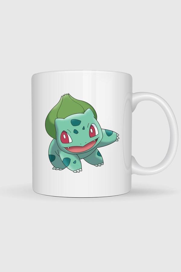  Bulbasaur Wikia Baskılı Kupa Bardak - Image 1