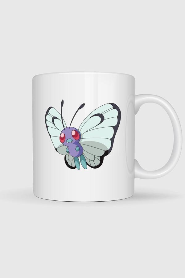  Butterfly Baskılı Kupa Bardak - Image 1