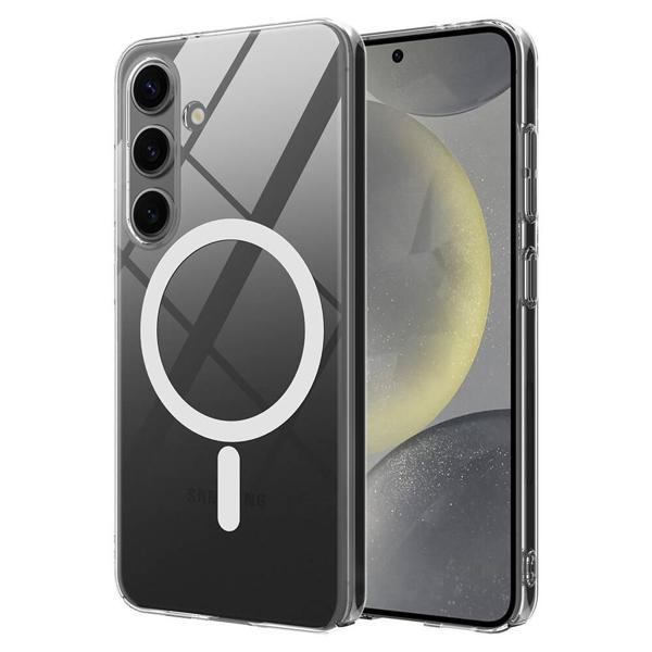 Galaxy S24 Plus Kılıf Kamera Korumalı M-safe Sert PC Zore Porto Kapak - Image 1