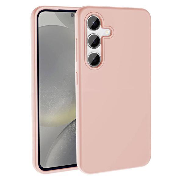 Galaxy S24 Plus Kılıf M-safe Şarj Özellikli Sıvı Teknolojili Silinebilir Sert Zore Kivi Kapak - Image 1