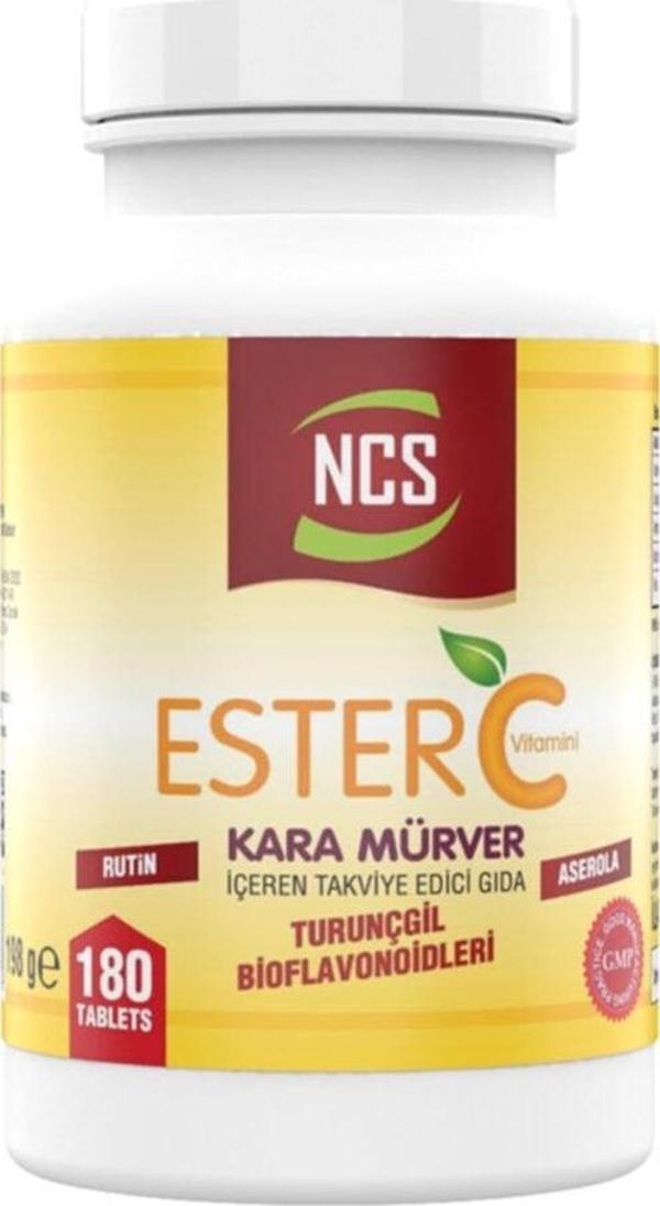 Ncs Ester C Vitamini 1000 Mg 180 Tablet Karamürver Aserola Turunçgil Rutin Complex - Image 1