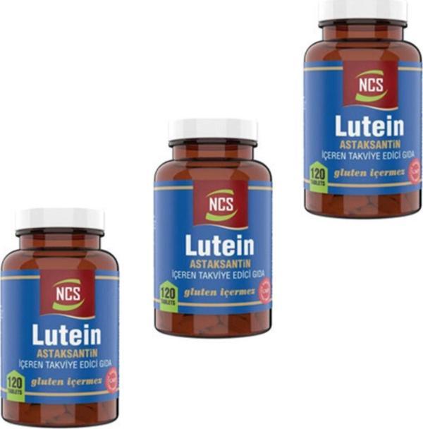 Ncs Lutein 15 Mg Astaksantin 12 Mg 120 Tablet 3 Kutu - Image 1