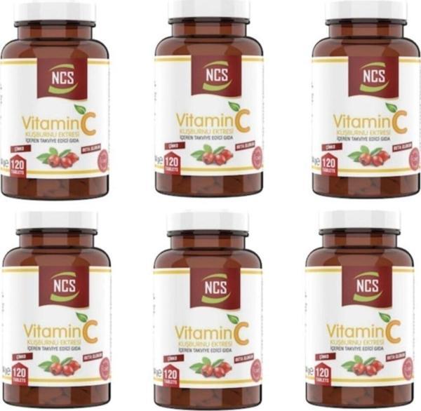 Ncs Vitamin C 1000 Mg Beta Glucan 6 Kutu 720 Tablet - Image 1