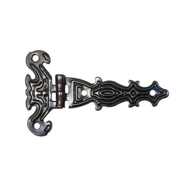 Dekoratif, Sac Tek Kuyruklu Menteşe - 40x68 Mm, Küçük, Eskitme, 1 Adet - Image 1