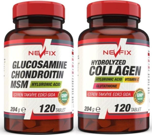 Nevfix Glucosamine Hidrolize Collagen 2 Kutu 240 Tablet - Image 1