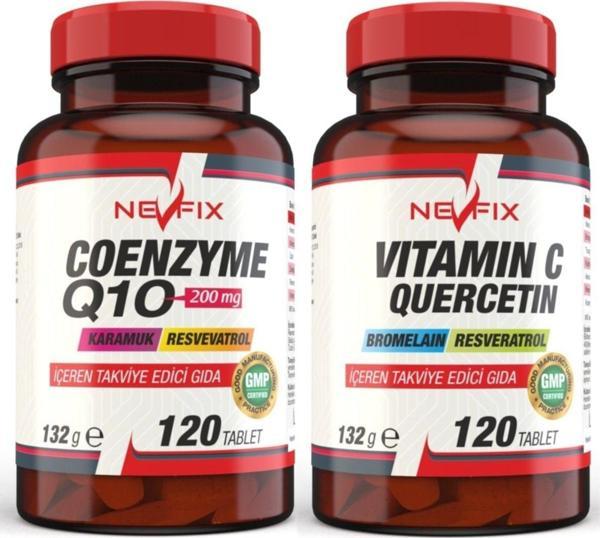 Nevfix Koenzim Q10 Vitamin C 2 Kutu 240 Tablet - Image 1
