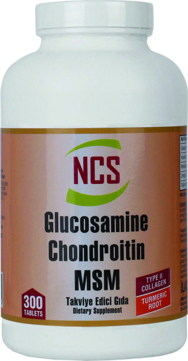 Ncs Glucosamine Chondroitin 300 Tablet Msm Zerdeçal - Image 1