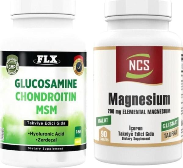 Ncs Glucosamine Chondroitin Msm 180 Tablet Magnesium 90 Tablet - Image 1