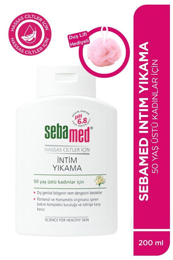 Sebamed Menopoz İntim Yıkama Jeli 200Ml Set - Duş Lifi Hediyeli - Image 1