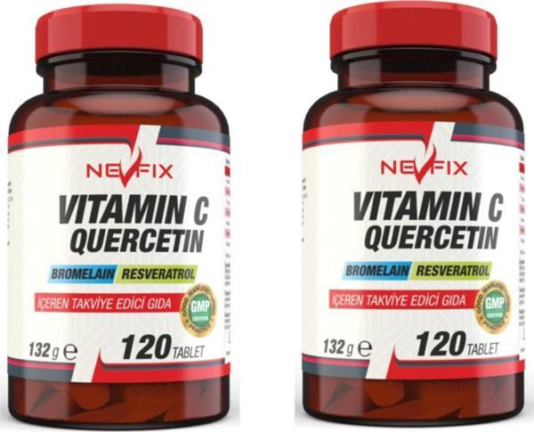 Nevfix Vitamin C 120 Tablet X 2 Kutu - Image 1