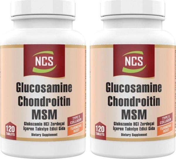 Ncs Glucosamine Chondroitin Zerdeçal 120 Tablet 2 Kutu - Image 1