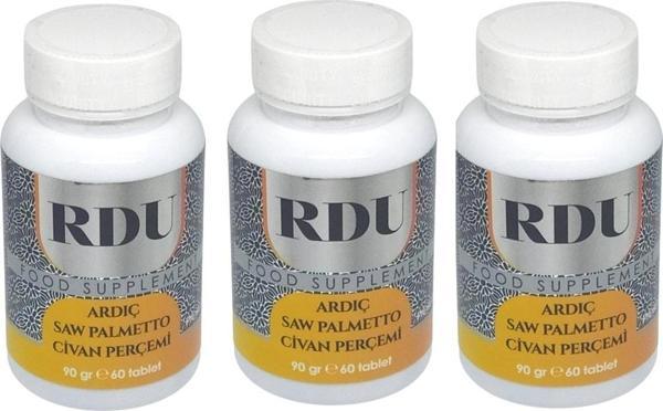 Rdu Prosgold Saw Palmetto Ardıç Civanperçemi Dikenli Incir Aynısafa Peryavşan 60 Tablet 3 Adet - Image 1