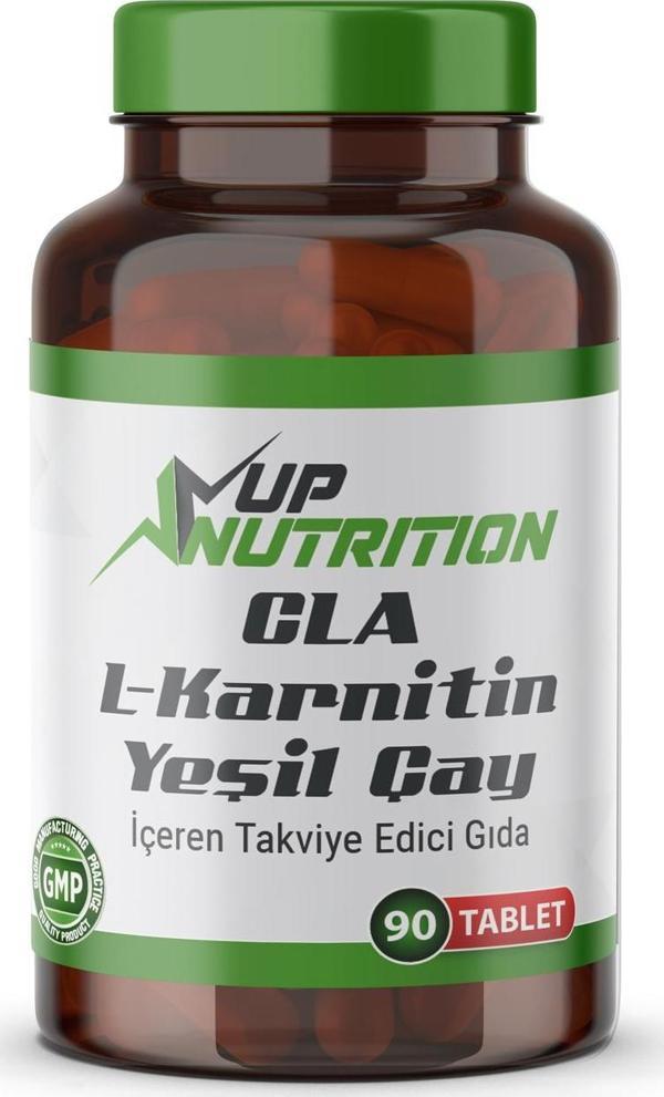 Up Nutrition Cla Yeşilçay L-Karnitin Krom Pikolinat 90 Tablet - Image 1