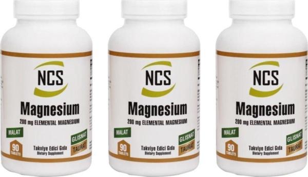 Ncs Magnesium 3 Kutu 270 Tablet Malat Taurat Glisnat - Image 1