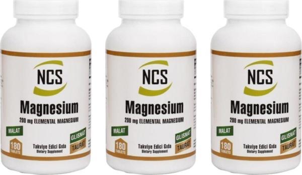 Ncs Magnesium 3 Kutu 540 Tablet Malat Glisinat Taurat - Image 1