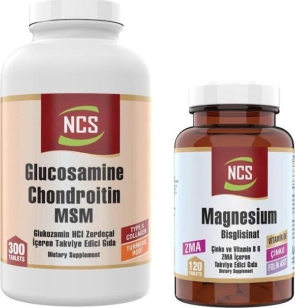 Ncs Magnesium Çinko Vitaminb6 120 Tablet+Glucosamine 300 Tablet - Image 1