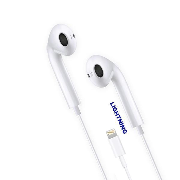 Polosmart PBS226 Lightning Kablolu Kulak İçi Kulaklık Beyaz - Image 1