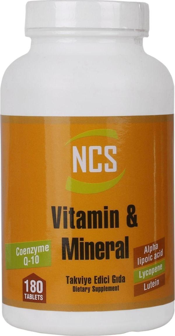 Ncs Vitamin Mineral Multivitamin 180 Tablet Koenzim Destekli - Image 1