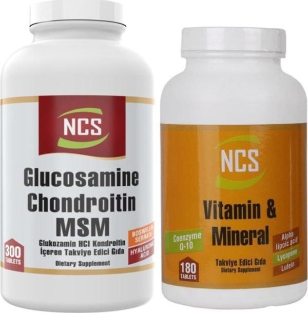 Ncs Vitamin Mineral Multivitamin 180 Tablet+Glucosamine 300 Tablet - Image 1