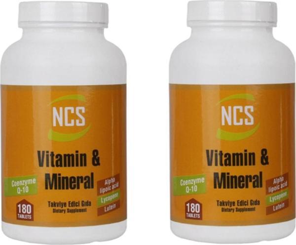 Ncs Vitamin Mineral Multivitamin Coenzyme Alpha Lipoic 180 Tablet 2 Kutu 360 Tablet - Image 1