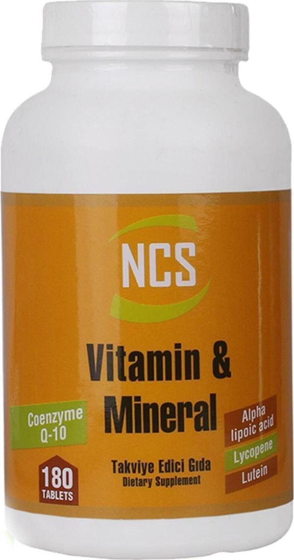 Ncs Vitamin Mineral Multivitamin Coenzyme Alpha Lipoic Acid 180 Tablet - Image 1