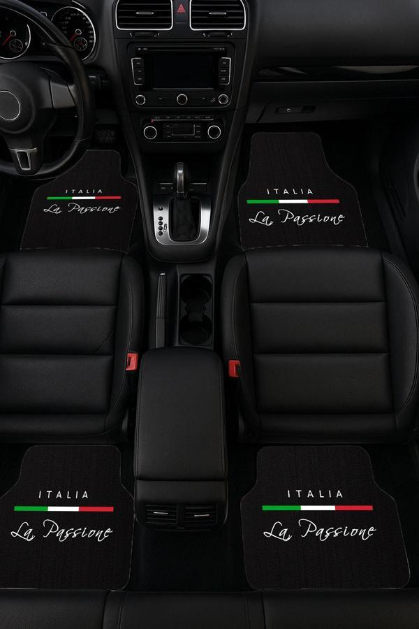 SonicTouch Universal Oto Araba Paspası Takımı Dijital Baskılı Her Araca Uyumlu Yıkanabilir 22OPD2511 - Image 1