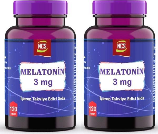 Ncs Melatoninn 3 Mg 120 Tablet X 2 Kutu - Image 1