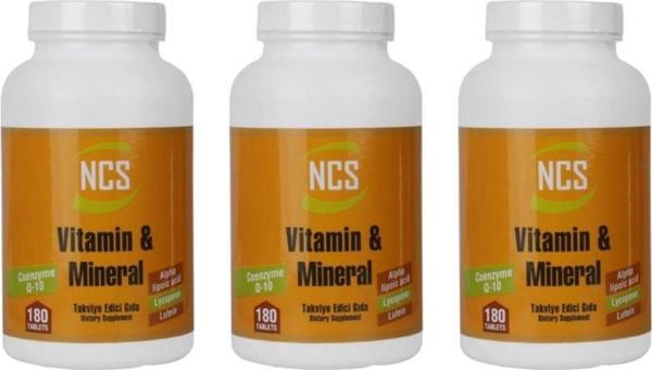 Ncs Multivitamin 3 Kutu 540 Vitamin Mineral - Image 1