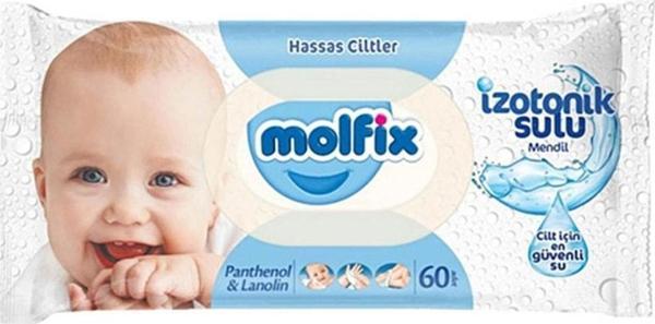 Molfix Islak Mendil Izotonik 60'lı Hassas Ciltler 4 Adet - Image 1
