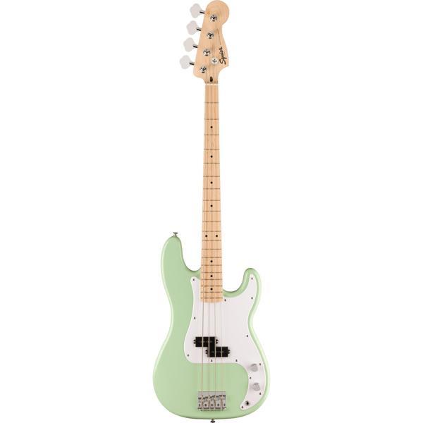 Squier Limited Edition Sonic Precision Bass Akçaağaç Klavye WPG Surf Green Bas Gitar - Image 1