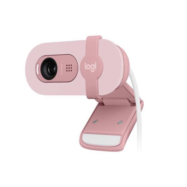 LOGITECH BRIO 100 FULL HD 1080P MİKROFONLU WEB KAMERA PEMBE 960-001623 - Image 1