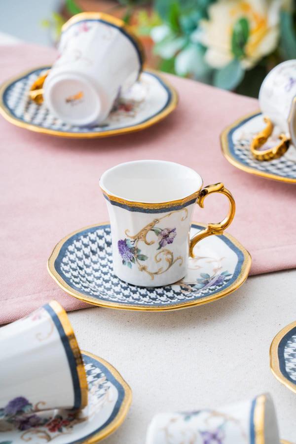 ACAR Breeze 6 Kişilik Kahve Fincanı Takımı - 90 ml - Image 1