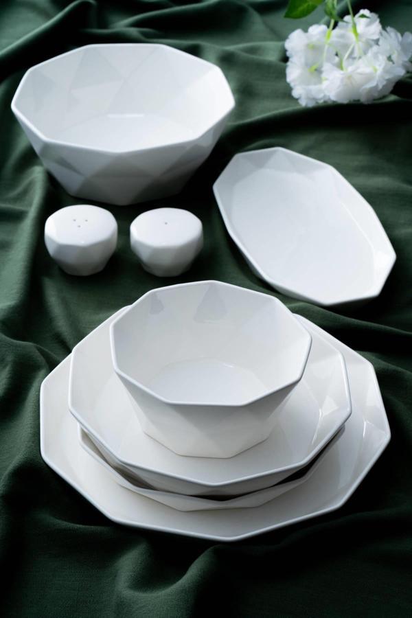 ACAR Diamond 29 Parça Porselen Yemek Takımı - Image 1