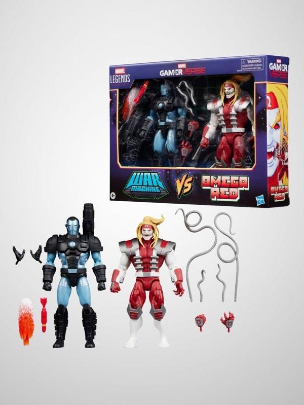 Marvel Legends Gamerverse War Machine vs Omega Red (Retro Video Game) İkili Figür - Image 1