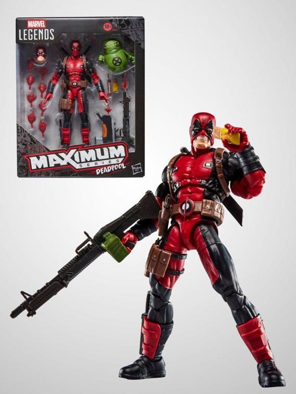 Marvel Legends Maximum Series Deadpool (Deadpool Comics) Aksiyon Figürü - Image 1