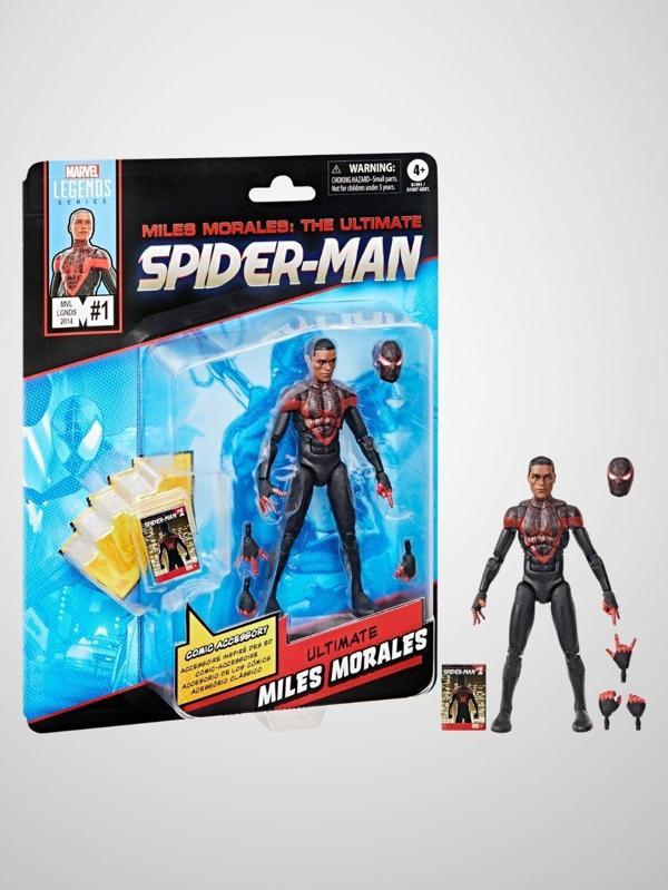 Marvel Legends Ultimate Miles Morales (Spider-Man Comics) Aksiyon Figürü - Image 1