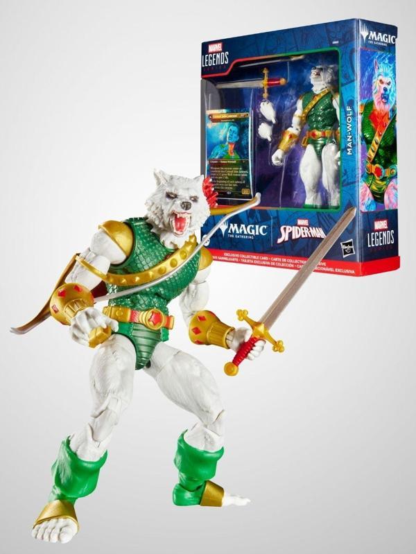 Marvel Legends Magic: The Gathering Man-Wolf Aksiyon Figürü - Image 1