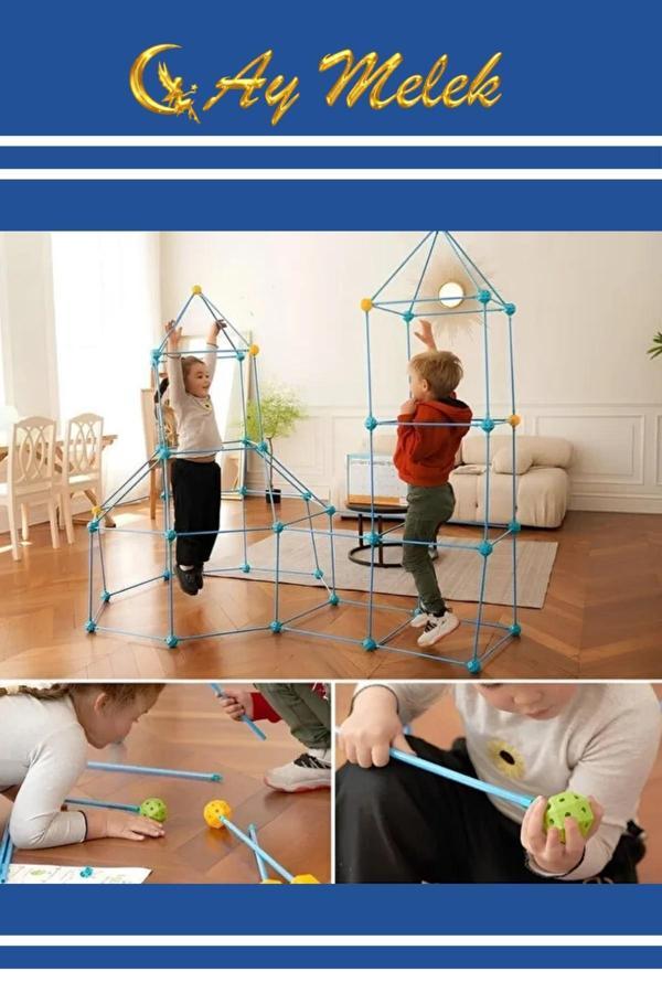 Çocuk Oyun Çadırı Kurulumlu | Eğitici ve Eğlenceli Aktivite Çadırı - Image 1