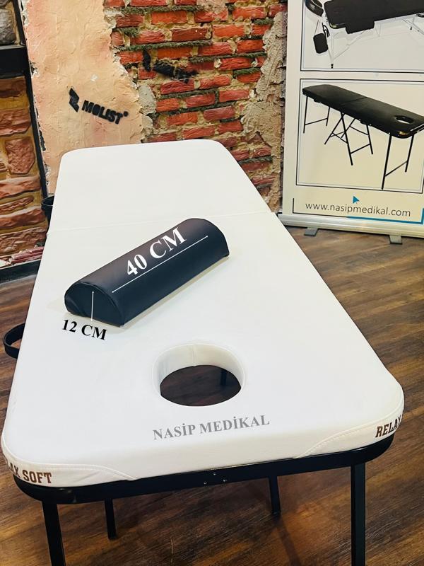 NASİP MEDİKAL Katlanır Yüz Kısmı Açık Masaj Masası Portatif Katlanabilir Masaj Sedyesi Taşınabilir - Image 1