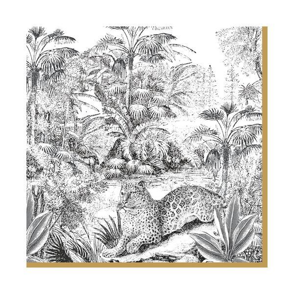Easy Life Retro Jungle 20'li Moda Kağıdı 33x33 - Image 1