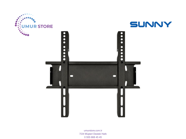 Sunny SN32DAL08/0202 HD Ready 32" 82 Ekran Lcd Led Televizyon Sabit Duvar Askı Aparatı - Image 1