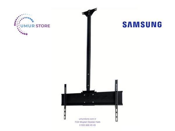 Samsung HG55AU800EE Crystal UHD 139 Ekranı Lcd Led TV Teleskopik Tavan Askı Aparatı - Image 1