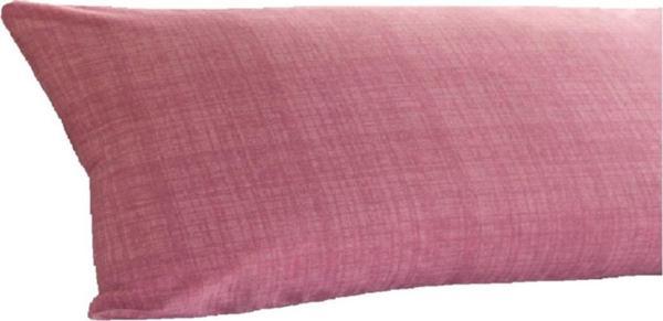 Alla Turca Ranforce Yan Yatış Yastık Kılıfı 40X120 Cm Pembe - Image 1