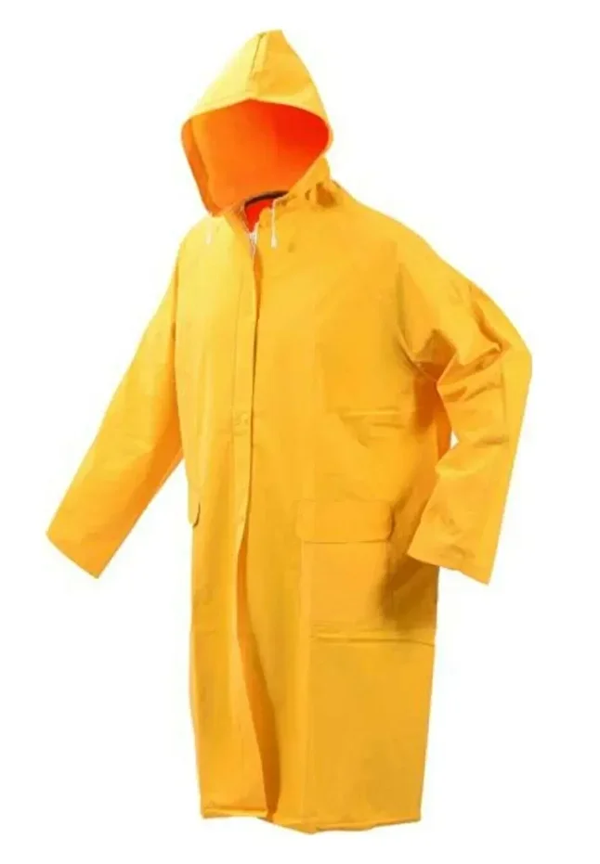 BAY-TEC YAĞMURLUK SÜPER PVC FERMUARLI SARI (MK-5130) - Image 1