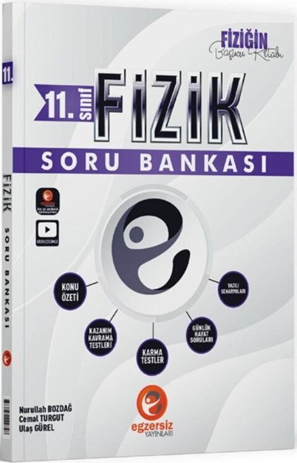 11. Sınıf Fizik Soru Bankası Egzersiz Yayınları - Egzersiz Yayınları - Image 1