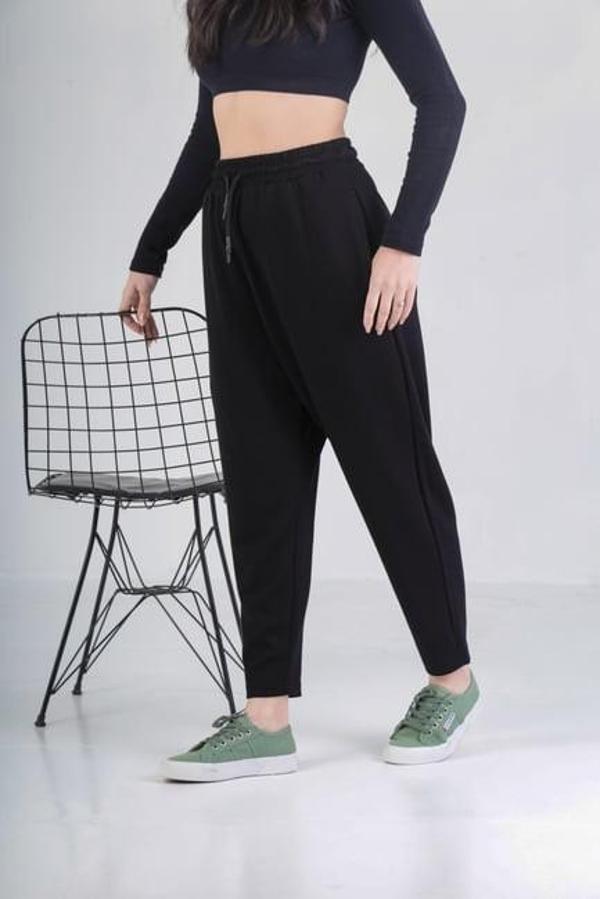 Siyah Baget Pantolon COC1971 - Image 1